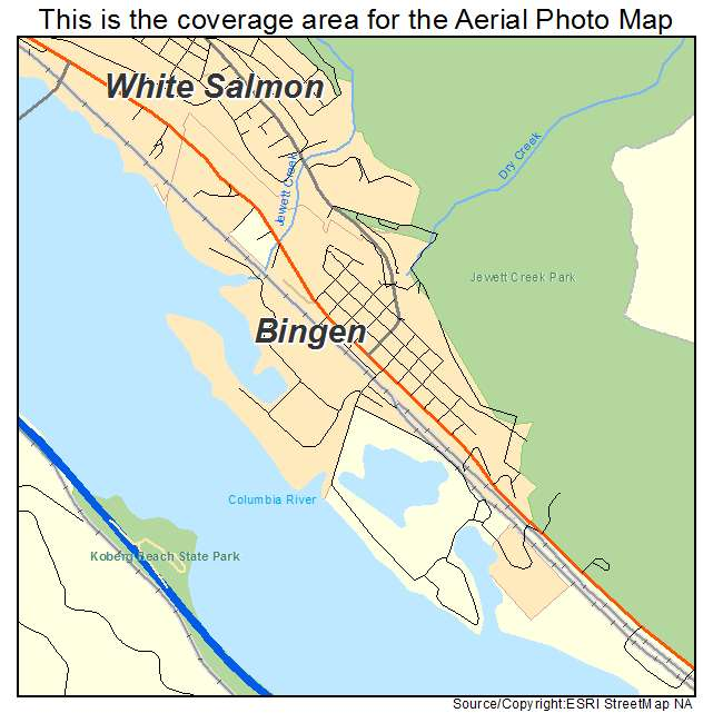 Handyman Bingen map