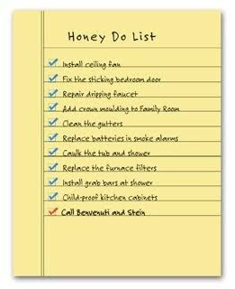 Handyman to-do