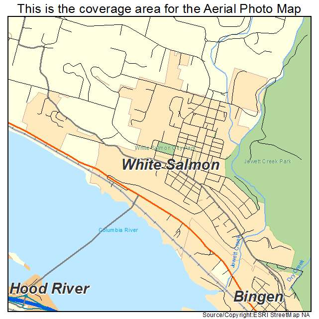 Handyman map white salmon